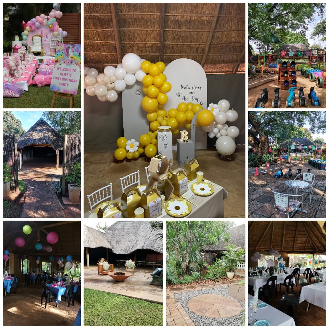 Party spaces and decorations at Cupcakes and Daisies Venue