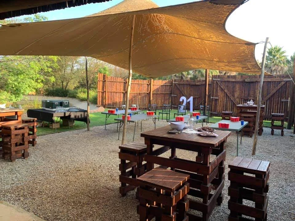 Outdoor function area at Riverside Bush Baby