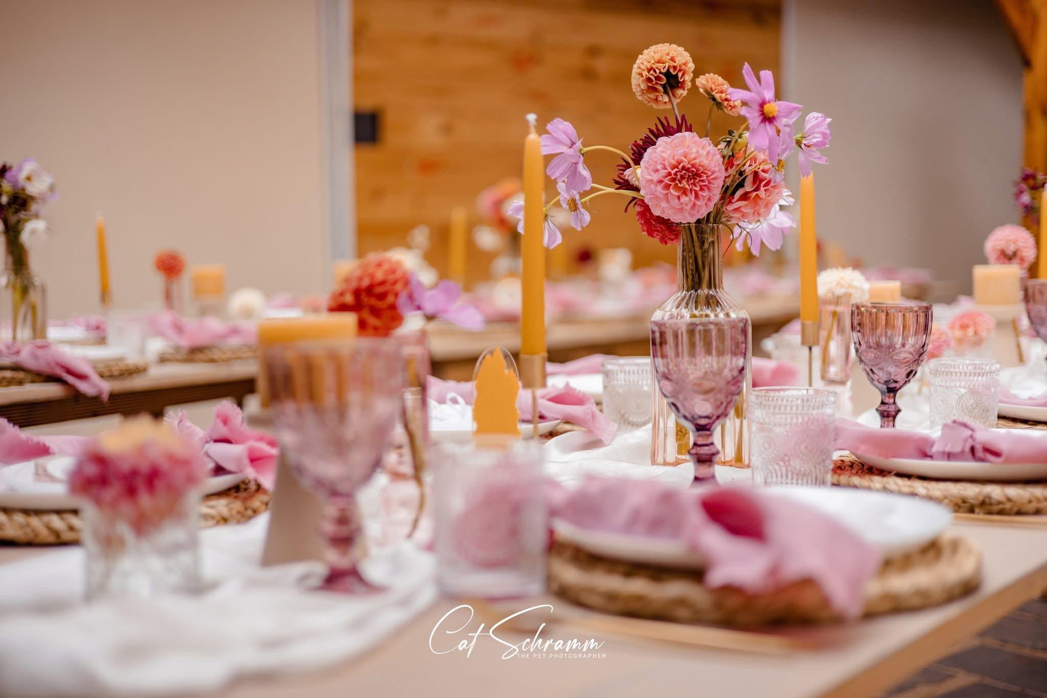 Sunny in Bloom styled event