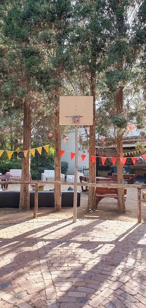 The games area at The Woods Pta