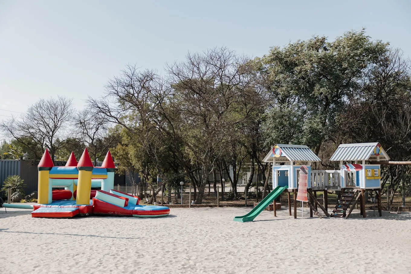 Beach-style play at Tiny Town